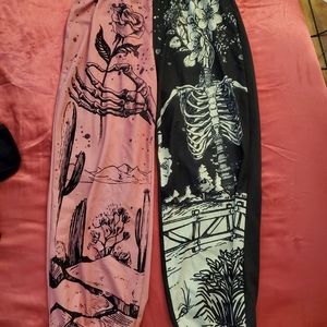 Cool pants pink and black